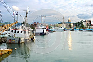 Batumi harbor, Georgia