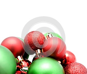 Baubles and copy space