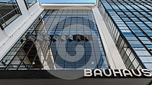 Bauhaus Dessau, entrance