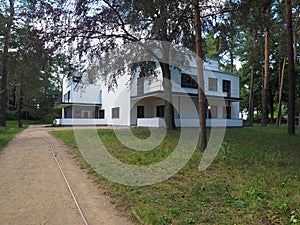 Bauhaus Meisterhaeuser in Dessau photo
