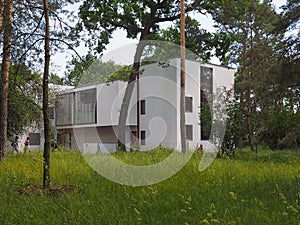 Bauhaus Meisterhaeuser in Dessau photo