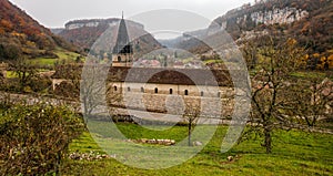 Baume-les-Messieurs, France - The Abbey