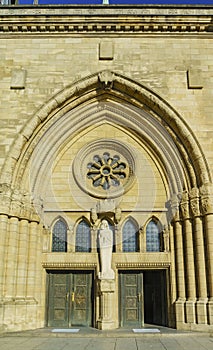 The bautiful Cathedrale Notre Dame