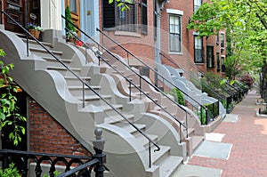 Bautiful Row House Facades, Victorian Architecture