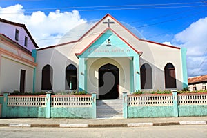 Bautista church in Baracoa, Cuba