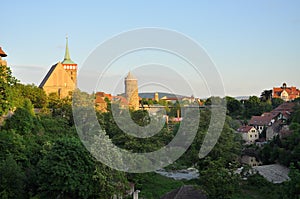 Bautzen - Saxony, Germany - by sunset