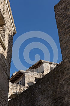 Baux de Provence roofs