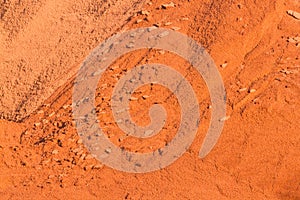 Bauxite mining photo