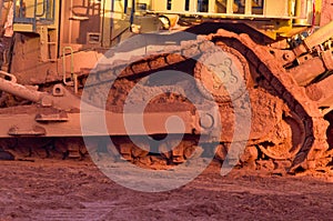 Bauxite mining photo