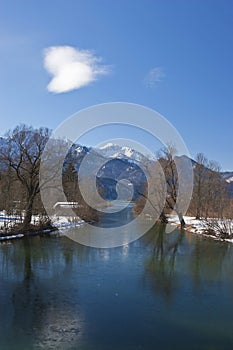 Bavarian Alpine countryside