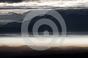 Bavarian Alps landscape