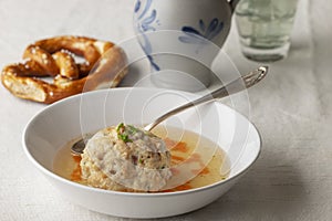 Bavarian bacon dumpling