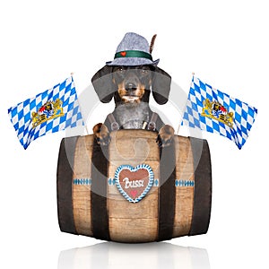 Bavarian beer barrel