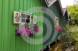 Bavarian Boathouses on Starnberger See