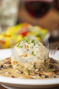 Bavarian bread dumpling