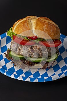 Bavarian burger