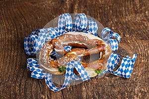 Bavarian butter pretzel