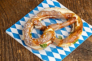 Bavarian butter pretzel