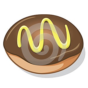 Bavarian Donut Vector