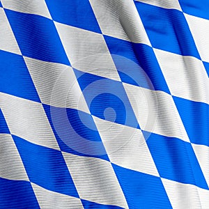 Bavarian Flag Closeup