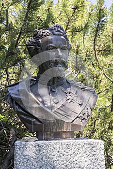 Bavarian king Ludwig bust