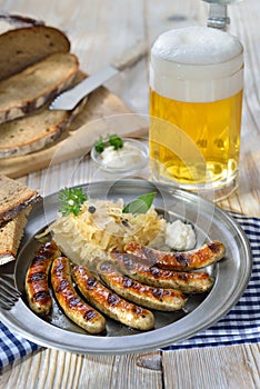Bavarian meal