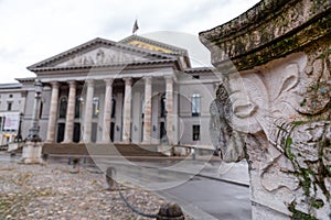 Bavarian National Theather and Opera building at the Max Joseph Square in Munich, Germany