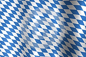 Bavarian Oktoberfest flag