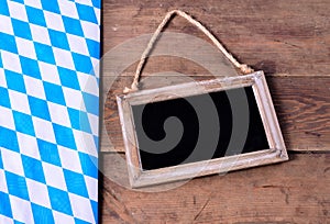 Bavarian old wooden background