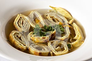 bavarian pancake soup