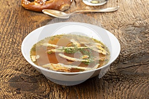 bavarian pancake soup