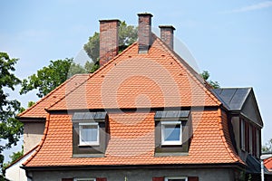 Bavarian peaked roof