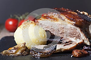 Bavarian roasted pork