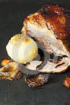 Bavarian roasted pork