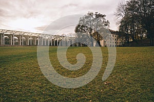 Bavarian state chancellery building, Hofgarten, Munich, Germany