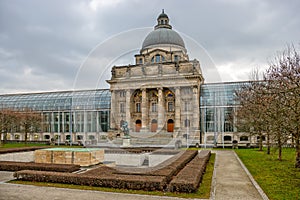 Bavarian State Chancellery building in Munich