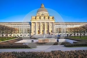 Bavarian State Chancellery in city of Munich