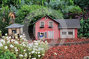 Mini German model town at Epcot photo