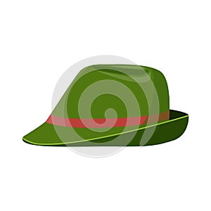 Bavarian tyrolean green hat