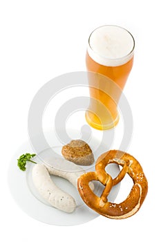 Bavarian white sausage