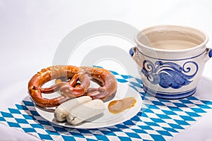 Bavarian white sausages