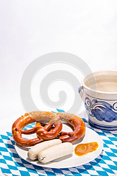 Bavarian white sausages