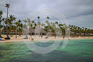 Bavaro beach in Punta Cana, Dominican Republic.