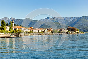 Baveno near at Stresa, on Lake Maggiore, Italy. photo