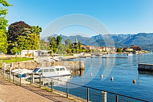 Baveno near at Stresa, on Lake Maggiore, Italy.