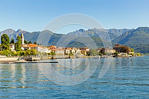 Baveno near at Stresa, on Lake Maggiore, Italy.