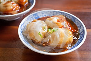 Bawan Ba wan, Taiwanese meatball delicacy, delicious street food