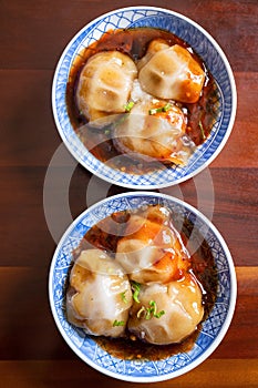 Bawan Ba wan, Taiwanese meatball delicacy, delicious street food