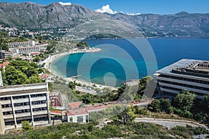 Bay of Abandoned Hotels in Kupari, Croatia