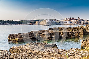 Bay on the Adriatic sea